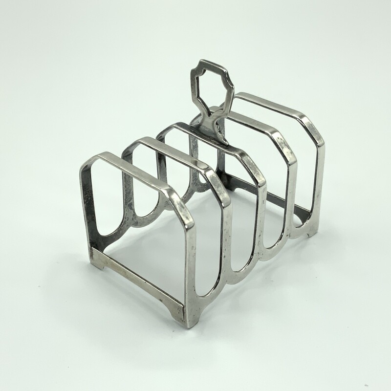 Fabulous Art Deco Silver Toast Rack