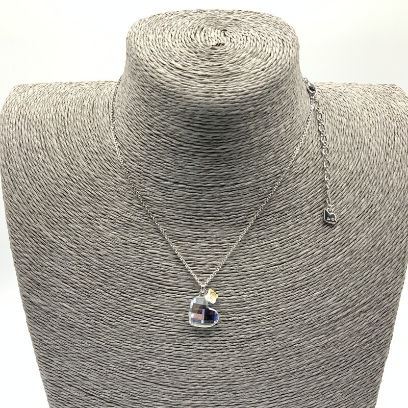 Genuine Swarovski Crystal Heart Necklace