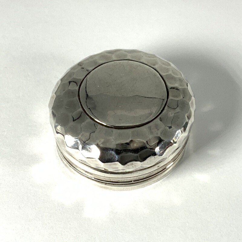 Antique Silver Lid London 1905