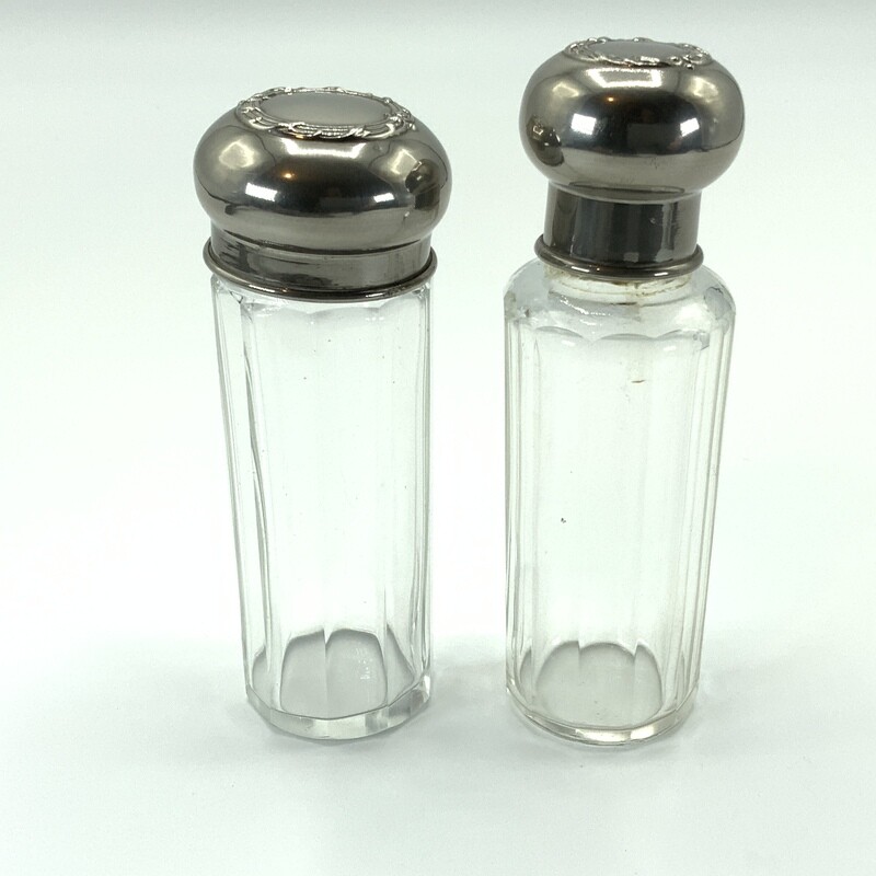 Vintage Glass Vanity Bottles