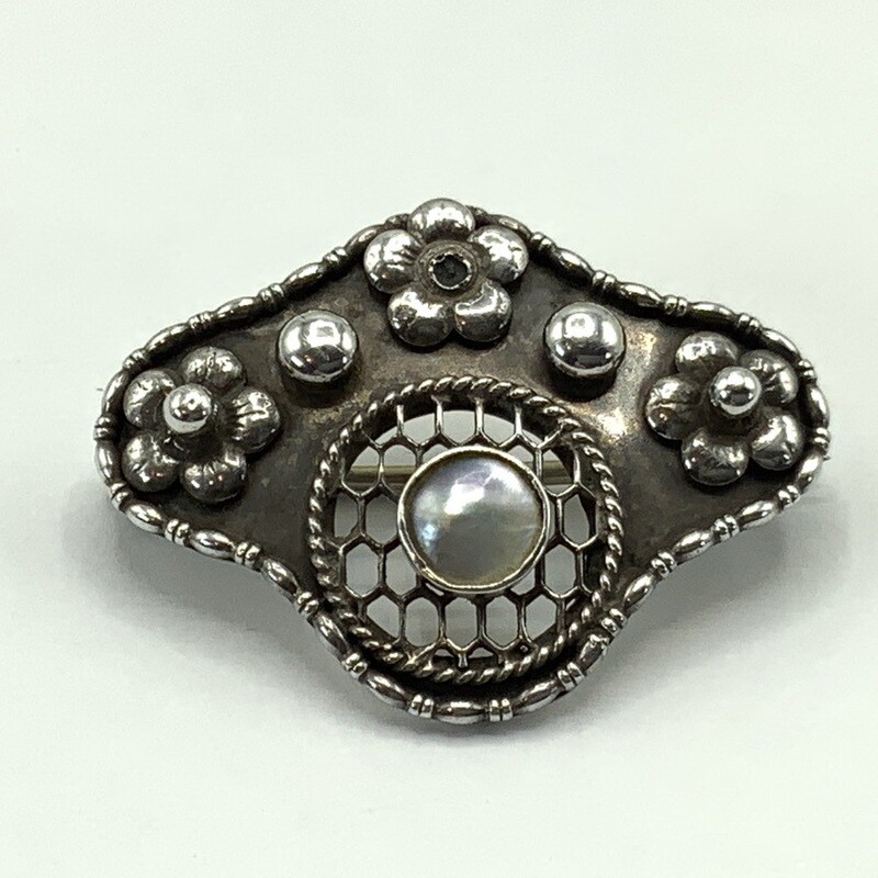 Charles Horner Silver Art & Crafts Brooch