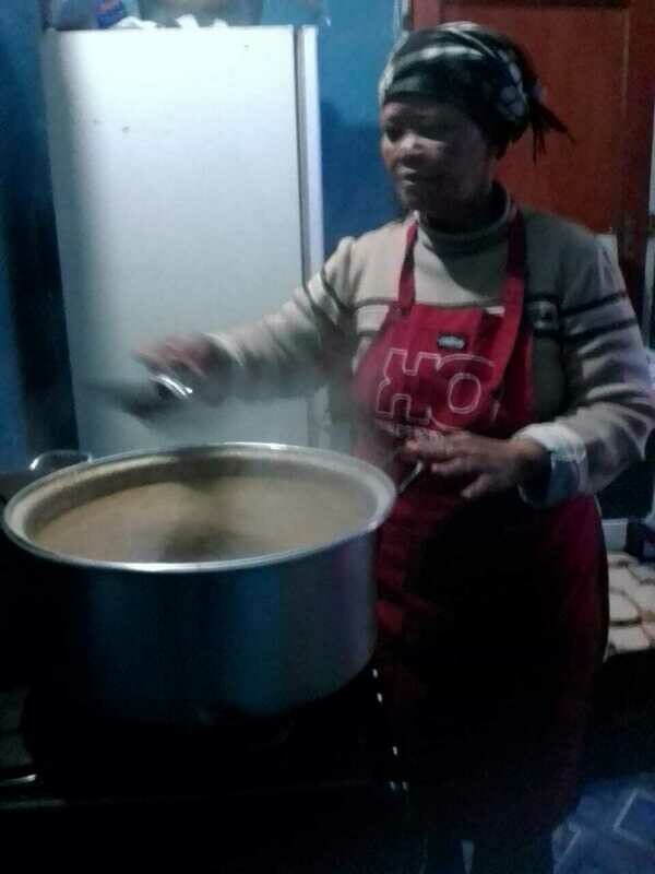 Donate toward a pot of food