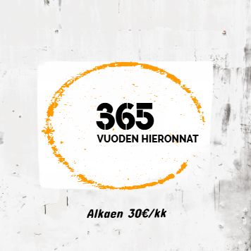 Kuukausimaksulliset hierontapaketit