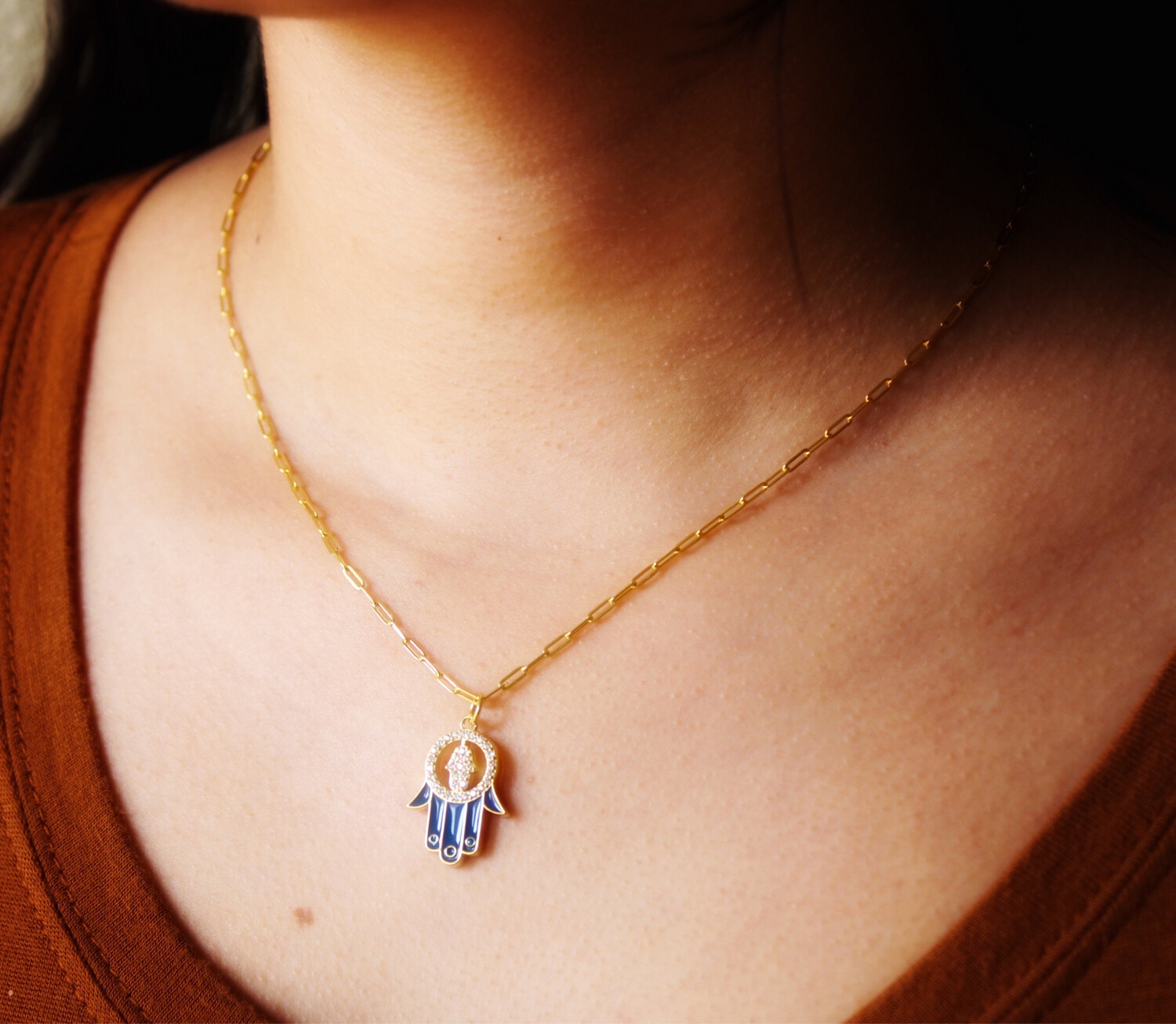 Collar mano de Fátima