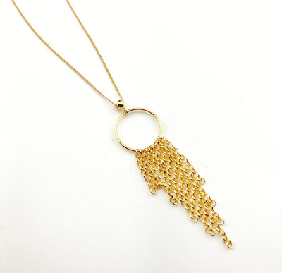 Collar dije redondo