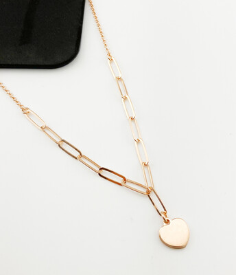 Cadena de corazón