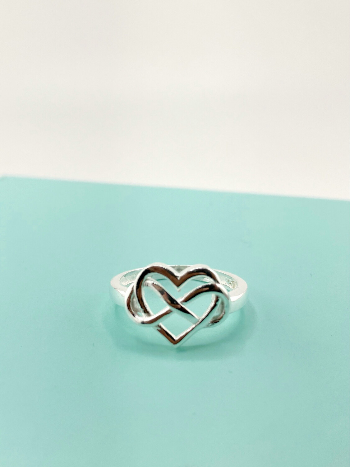 Corazón con infinito