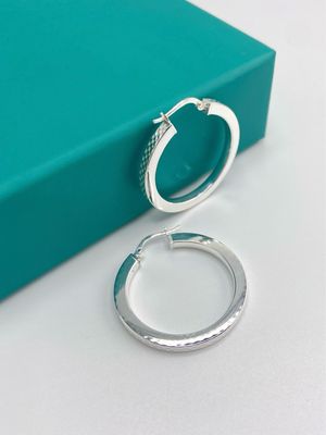 Argollas con textura