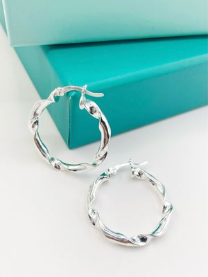 Argollas con textura