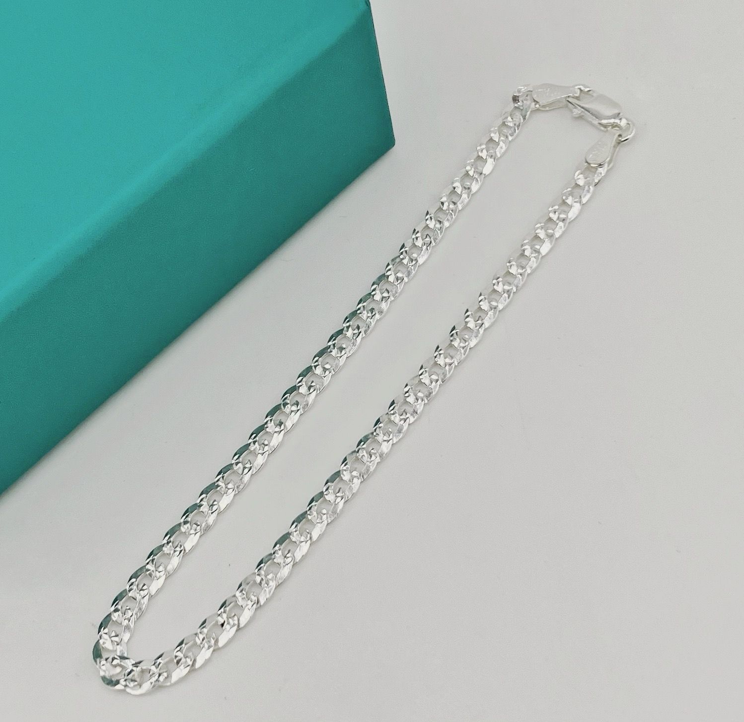 Pulsera cubana diamantada