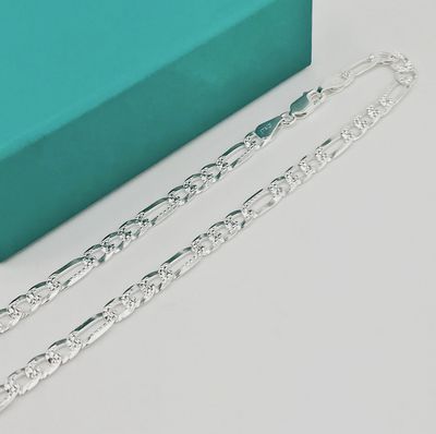 Cadena fígaro diamantada