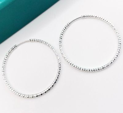 Argollas con textura