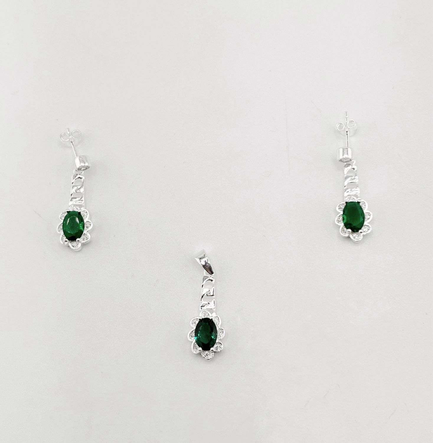 Juego aretes dije