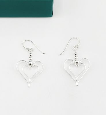Aretes corazón