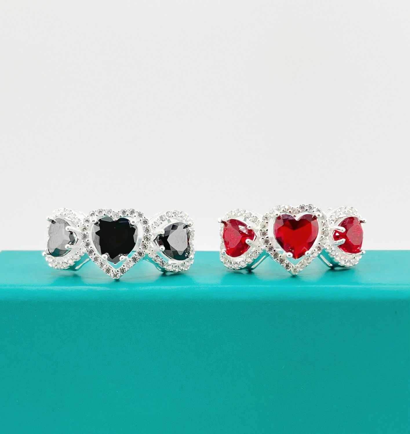 Anillo Corazones