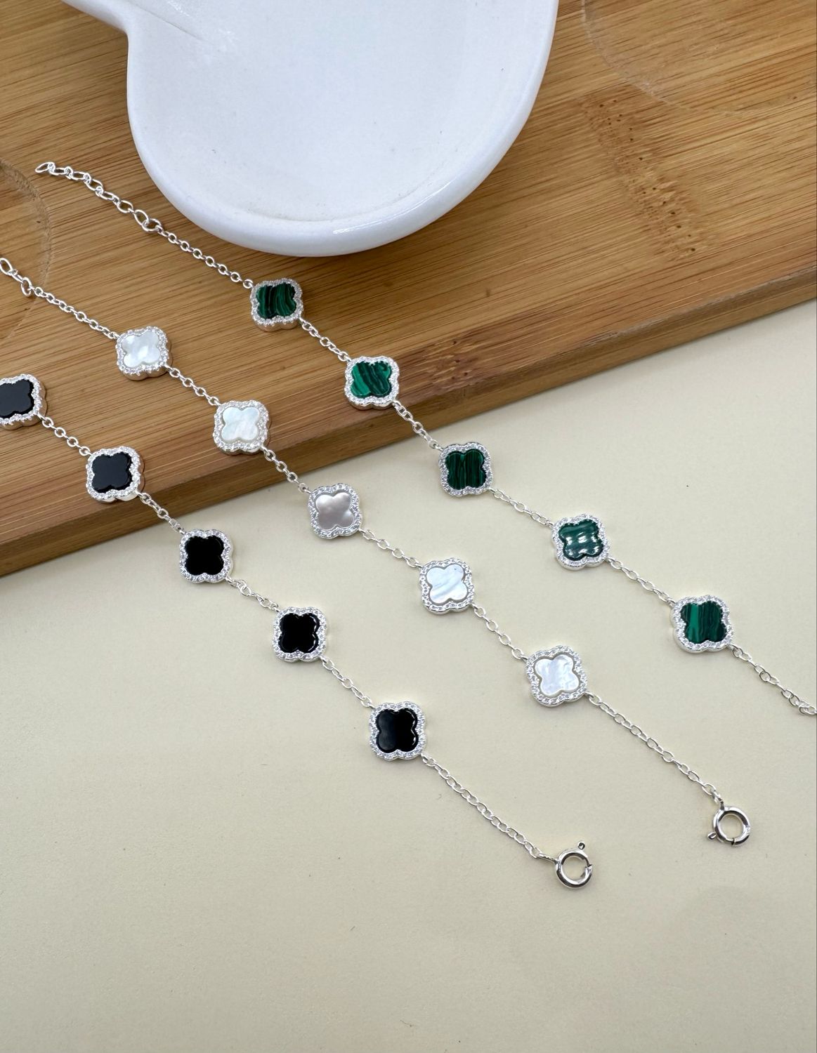 Pulsera trébol
