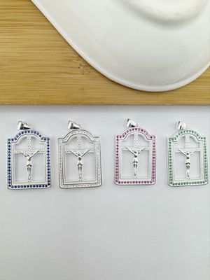 Dije de Cruz puertas de Jesús