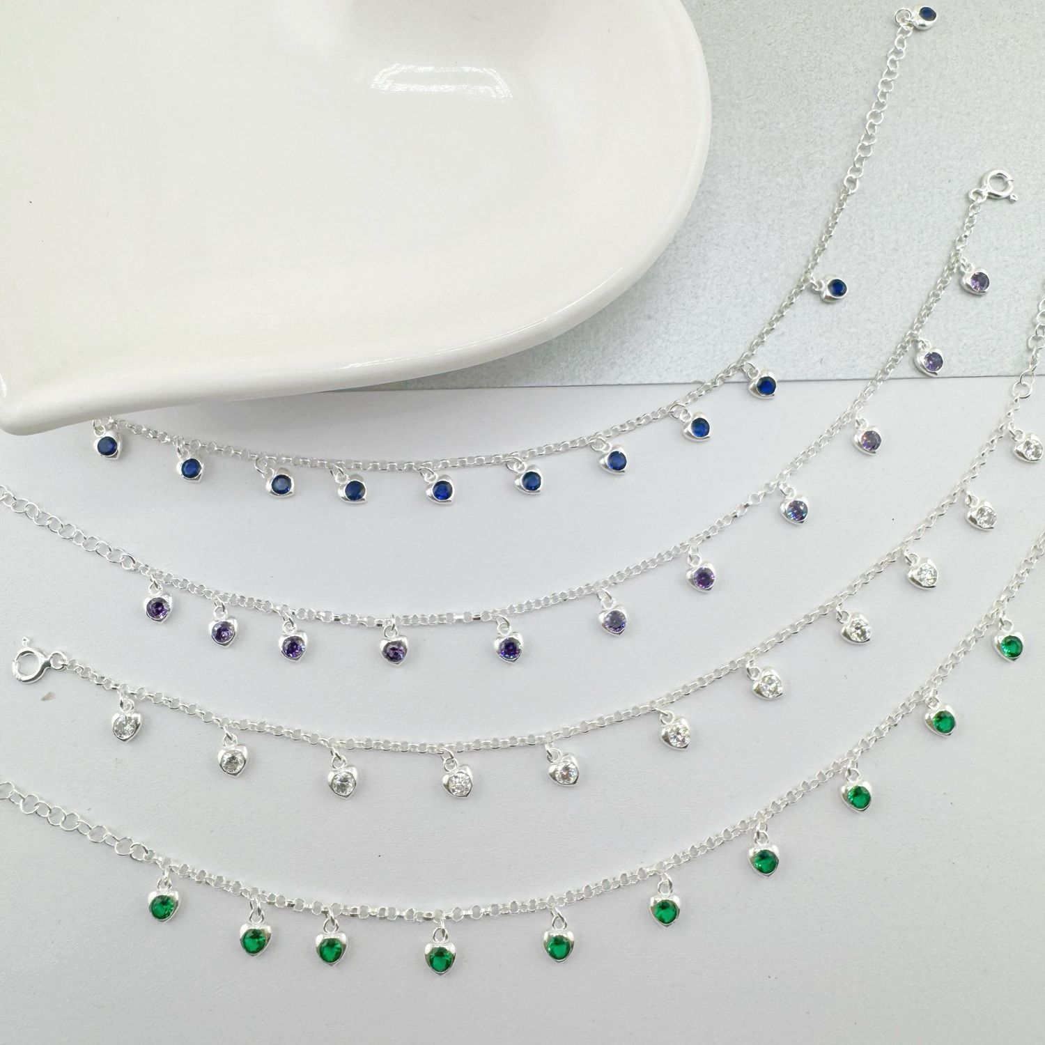 Pulsera de corazones