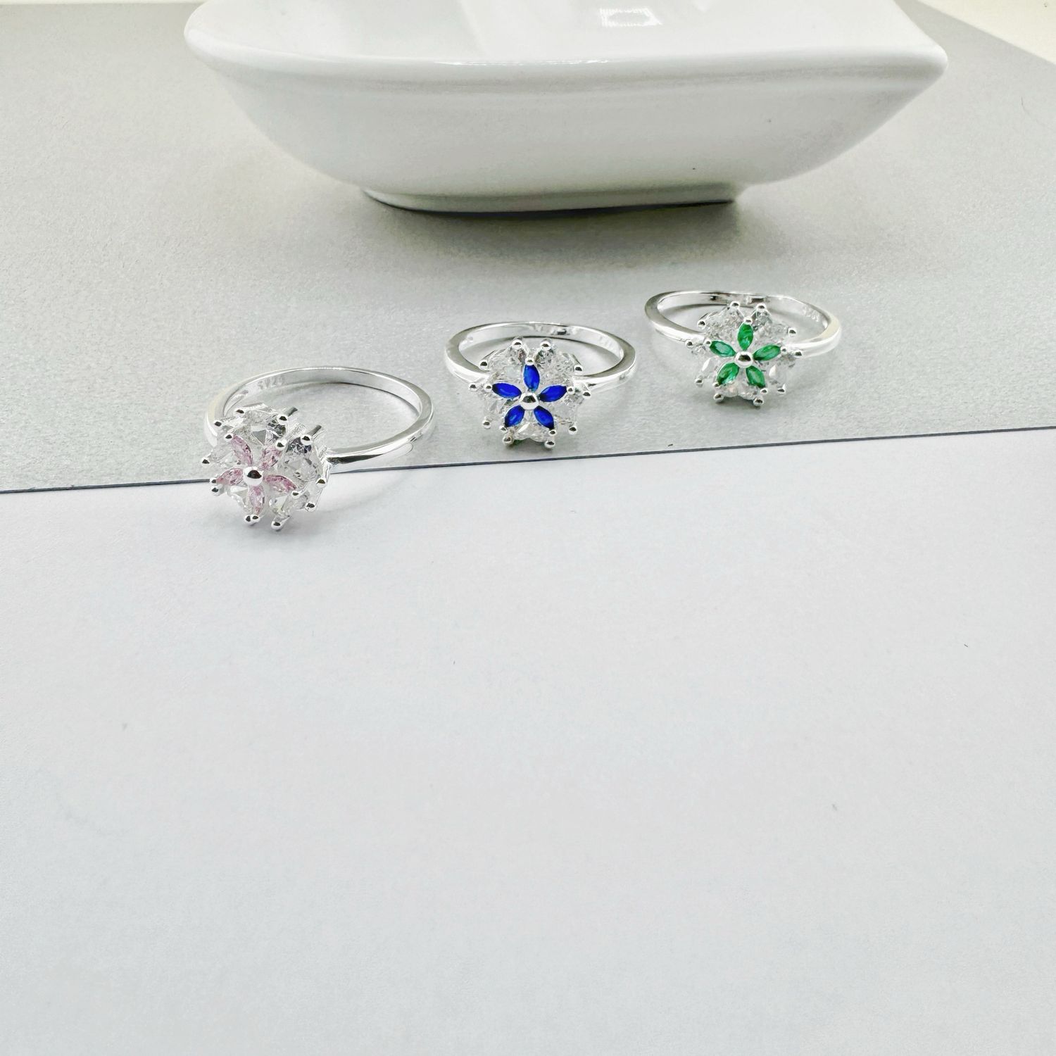 Anillo flor