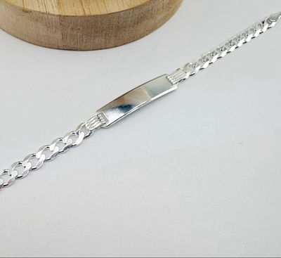 Pulsera con placa bebé