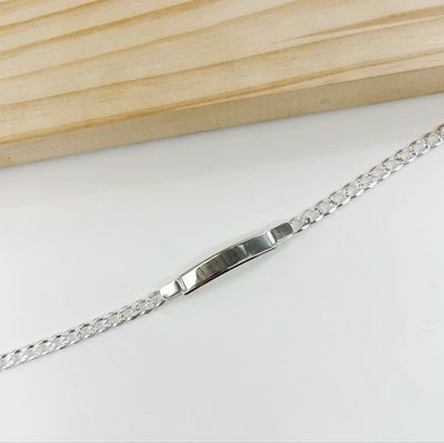 Pulseras con placa