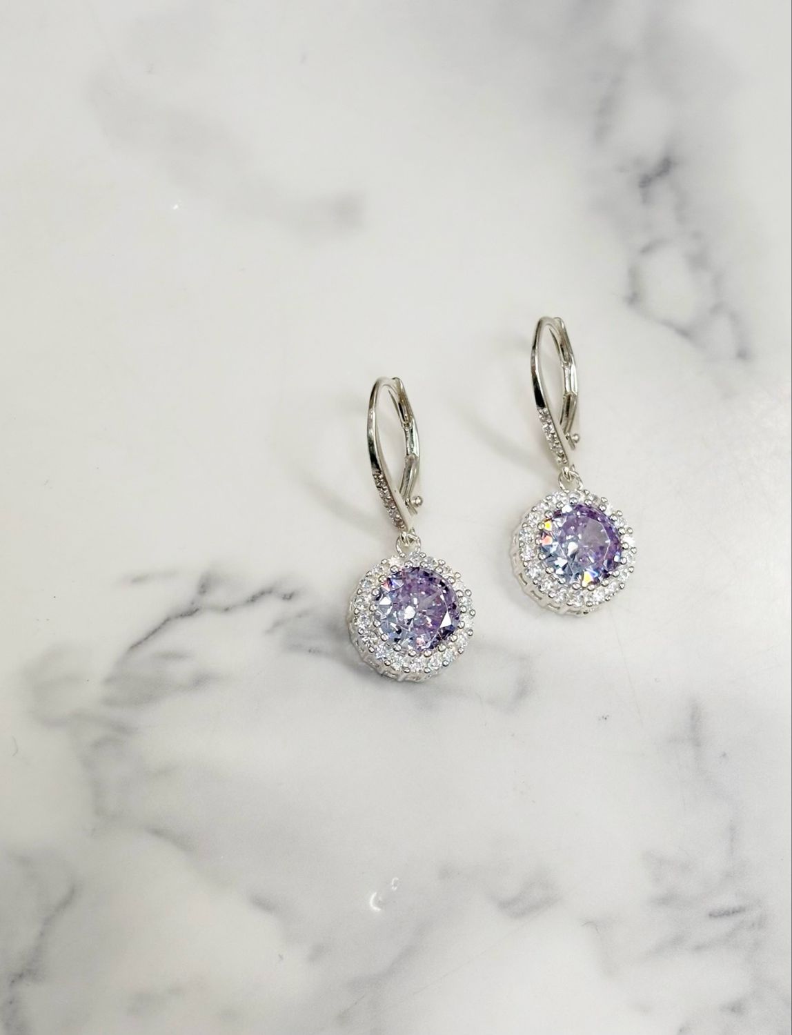 Aretes broche antiguo