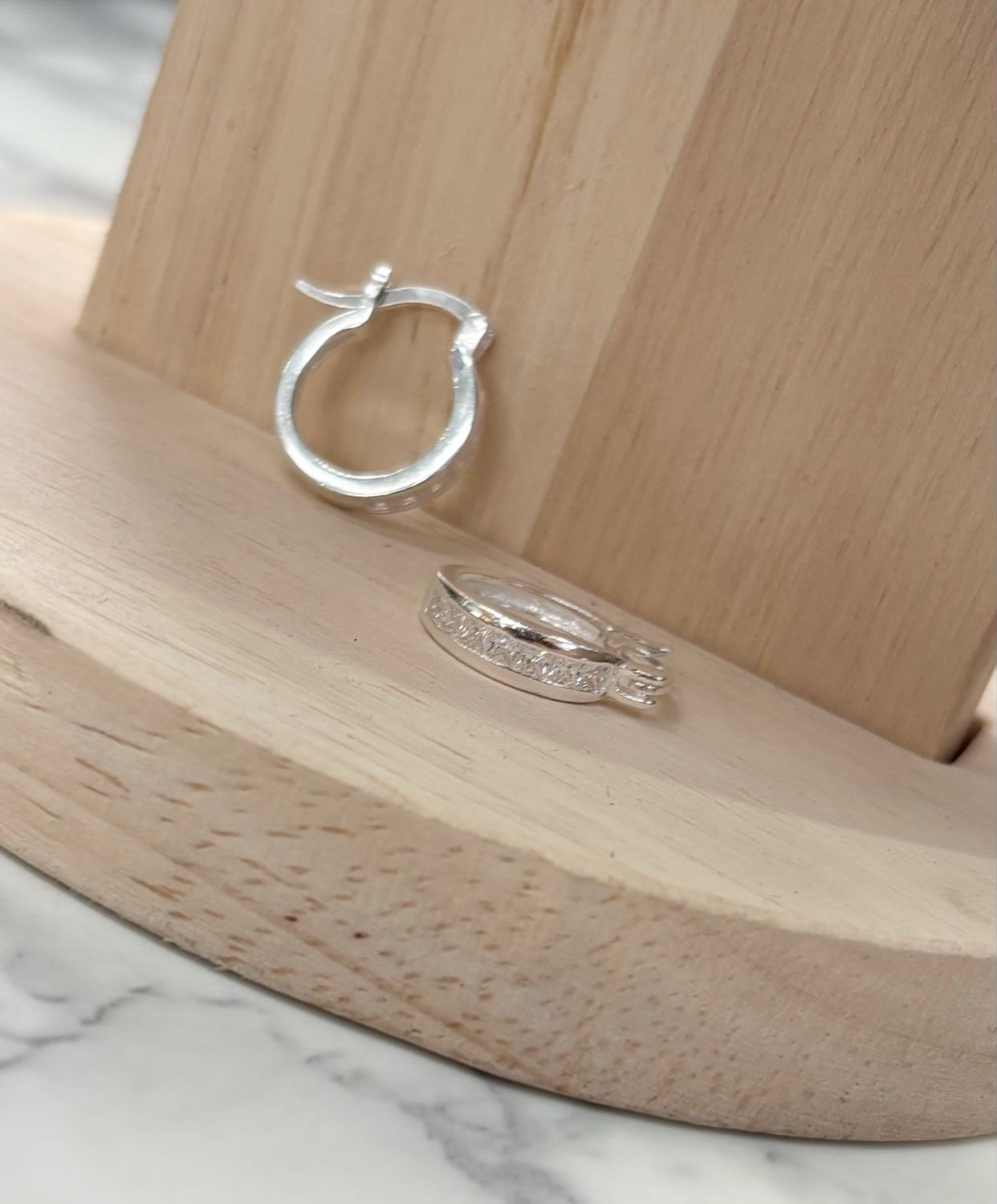 Argollas con zirconias
