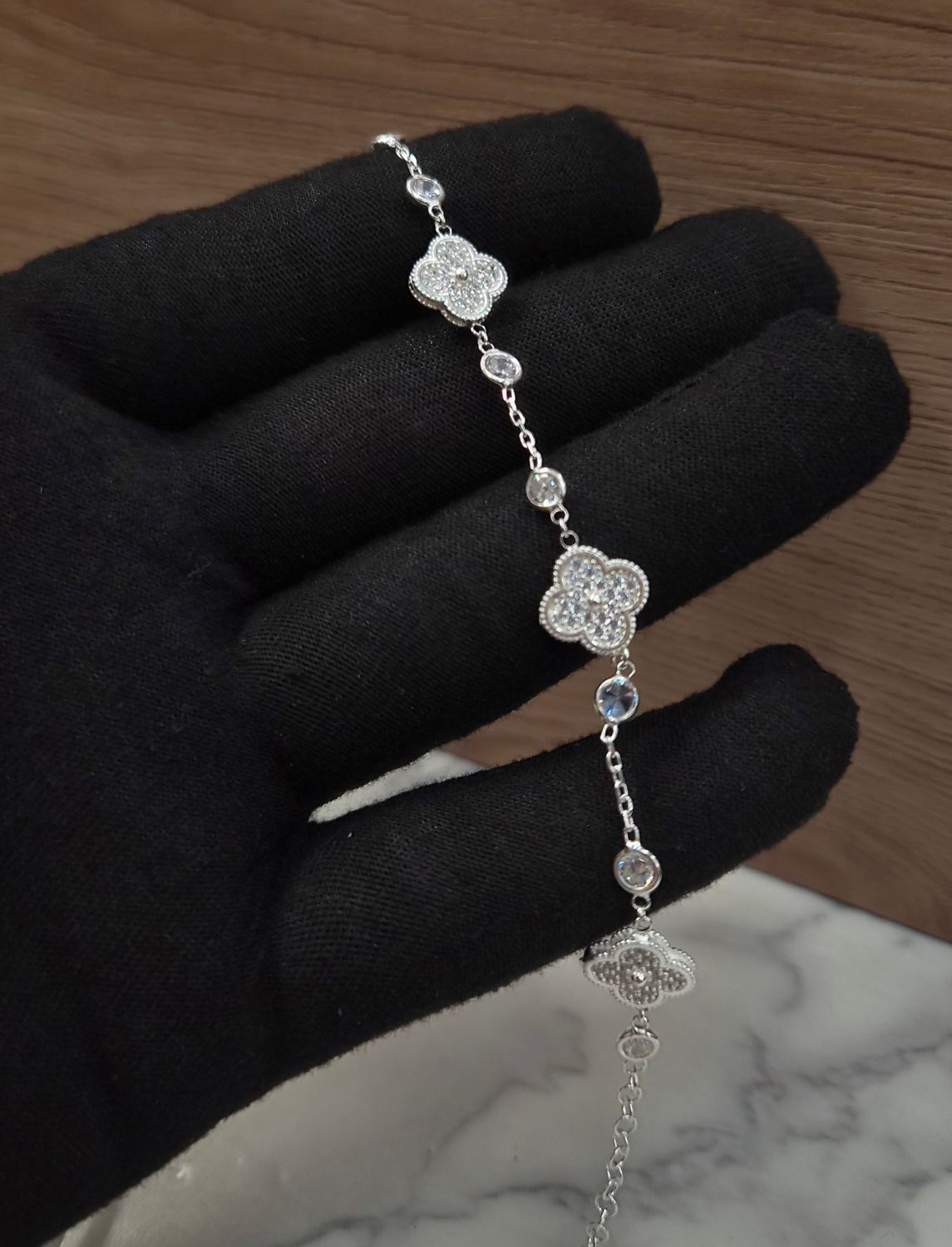 Pulsera trébol