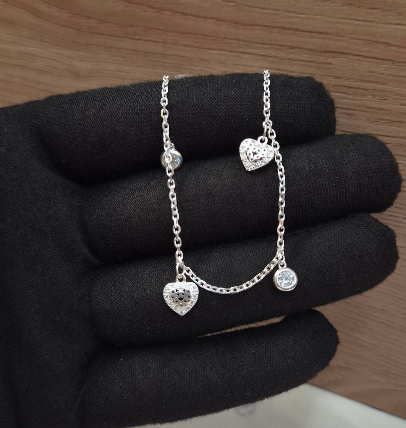 Pulsera corazones