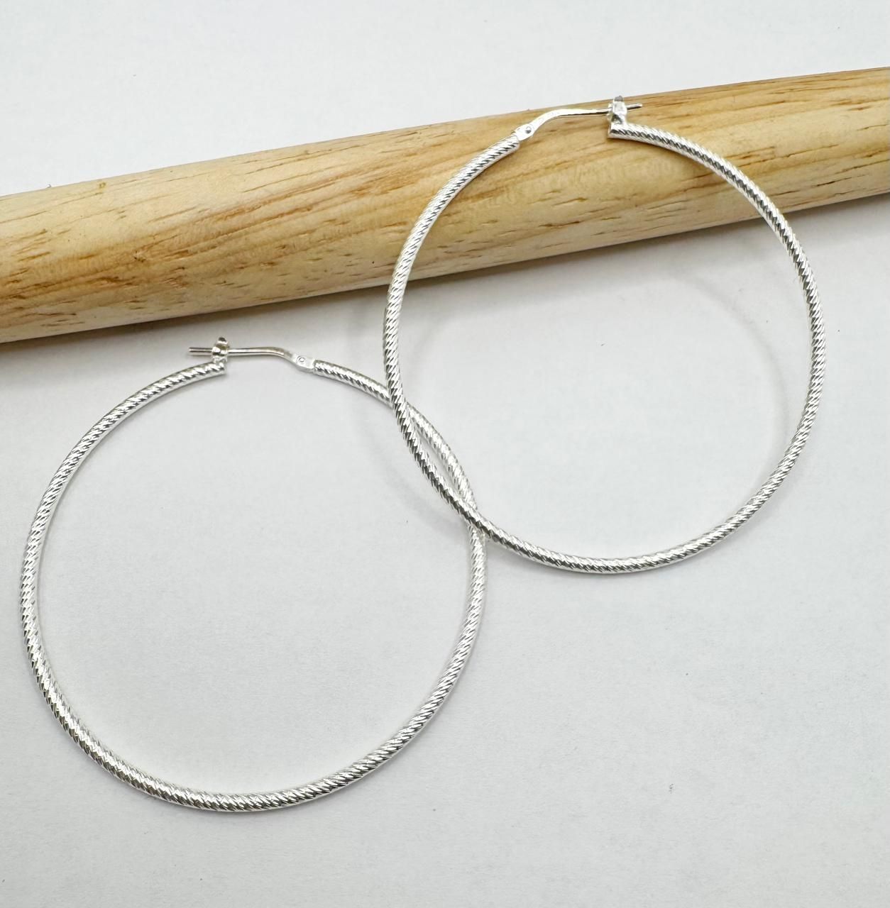 Argollas diamantadas