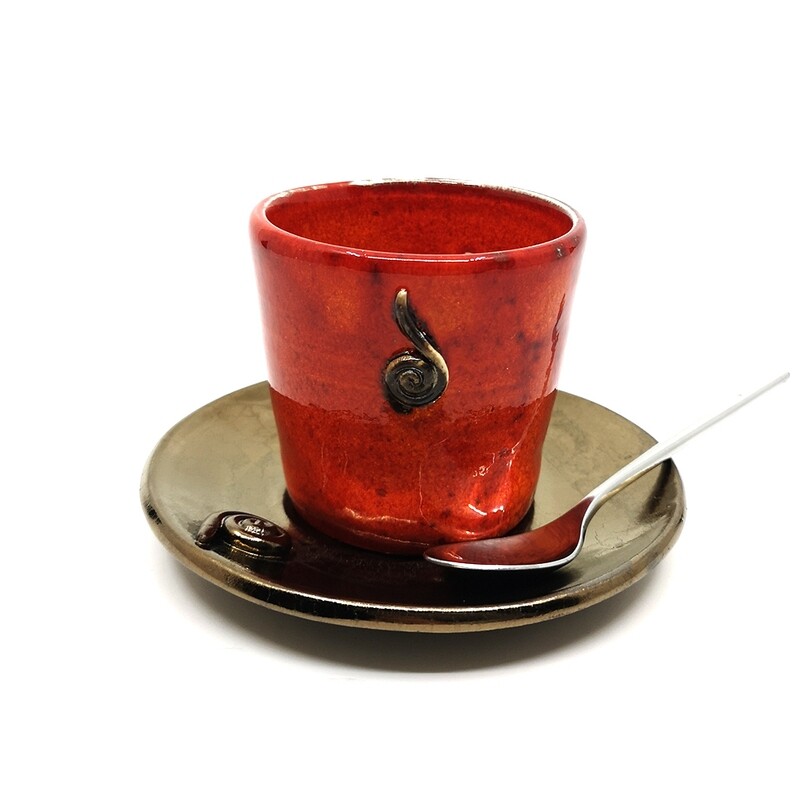 Tasse mit Unterteller