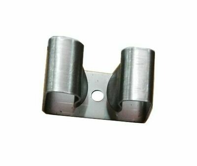 Gancio Porta Scopa In Acciaio Inox Satinato Ad 1 Posto Con Foro Fissaggio GS080
