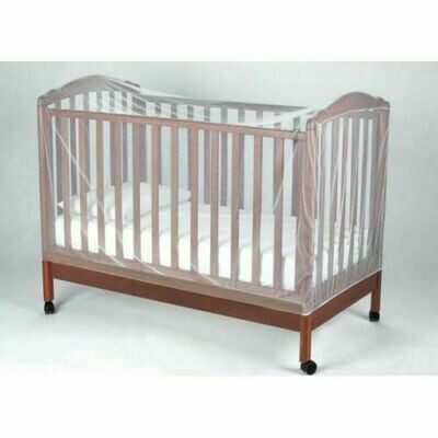 Zanzariera Letto Culla Bordo Elastico Neonato Bambini Insetti Zanzare 80x80x160
