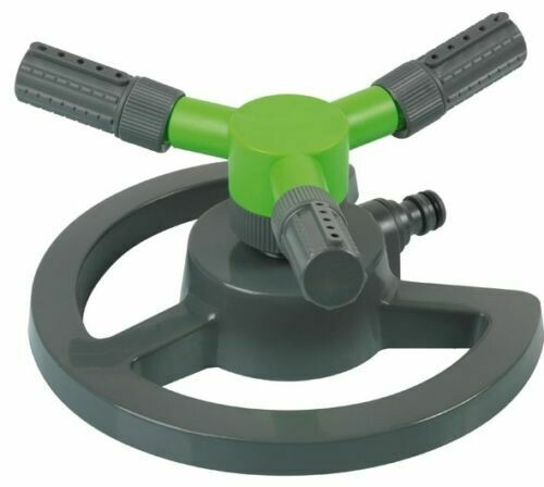 Irrigatore Rotante a Croce Per Giardino Ribimex Ab 1420 71 m² Braccia Regolabili