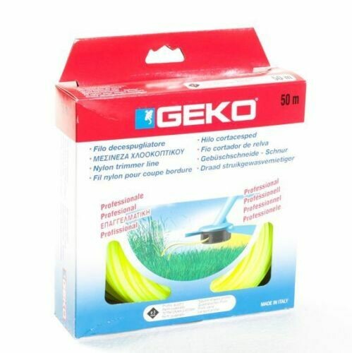 Filo Quadro Decespugliatore Ø 3 Rotolo 50 Metri Geko 520/35
