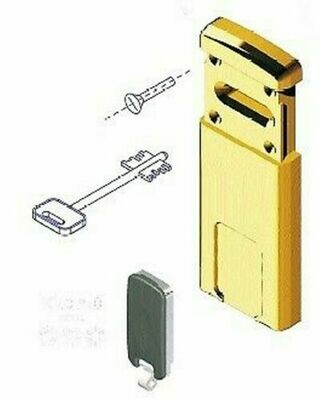 Defender DISEC Magnetico MG220 4W Protezione Serratura Chiave Doppia Mappa Oro Defender DISEC Magnetico MG220 4W Protezione Serratura Chiave Doppia Mappa Oro
