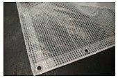 Telone Telo Trasparente Retinato Occhielli 3x5