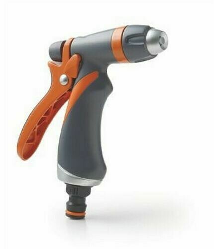 Pistola Irrigazione a Spruzzo Giardinaggio Universale Metallo Gomma GF 3547