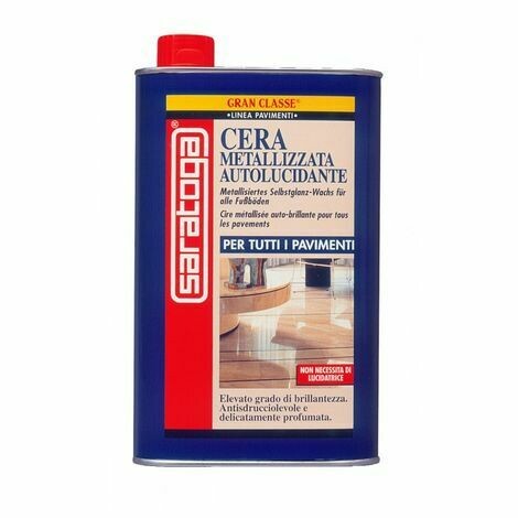 Cera Metallizzata Lt.1 Per Pavimenti Marmo Saratoga