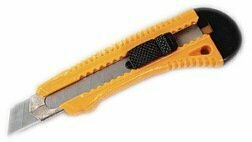 Coltello Cutter Taglierino Grande con Slitta in Metallo pz.2