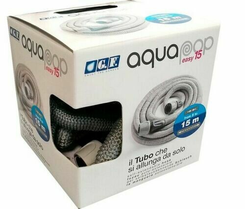 kit Completo di qualità Tubo Automatico Irrigazione Lancia per Giardino Mt 15
