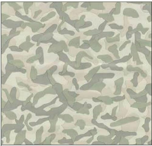 Plastica Adesiva Fantasia Militare 15Mt.x45Cm. Saratoga 52600862