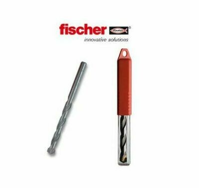 Punte FISCHER Trapano Muro Super DD Marmo Granito 505306 Punta Foro Da MM.8 Pezzi 10