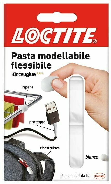 Pasta Modellabile Adesiva Loctite Kintsuglue Colore Bianco