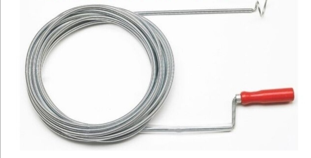 Sturatore Sonda Stura Lavandino Wc Acciaio da Mt.10
