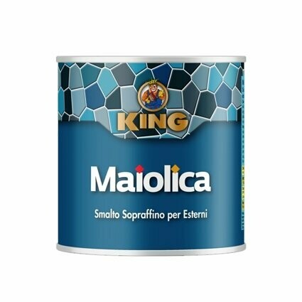 Pittura Smalto Maiolica BLU ISCHIA 529 ML. 375