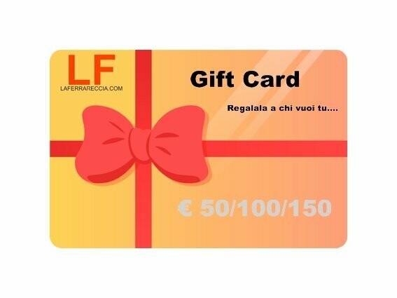 Carta Regalo Gift Card da €50 / 100 / 150