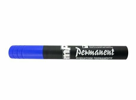 Pennarello Indelebile Permanente Blu