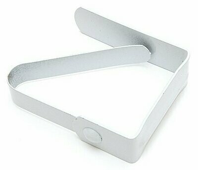 4 FermaTovaglia Tavolo Acciaio Bianco mm.40 Made in Italy 4 FermaTovaglia Tavolo Acciaio Bianco mm.40 Made in Italy