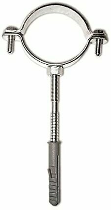 Collarino Collare Canale con Tassello Mm.80 Tondo Pezzi  10